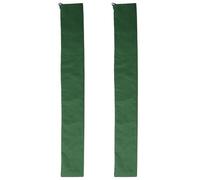 LALAFINA 2pcs Canvas Flood Control Sandbags for Garage and Elevator Sturdy Flood Protection with Flexible Tube Design Thickened Green Sandbags for Rain and Wind Shield