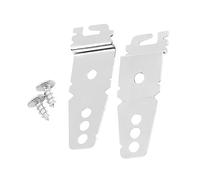 LALAFINA 2pcs Dishwasher Brackets Sturdy Iron Mounting Kit Prevents Dishwasher from Moving Forward Silver Finish Kitchen Appliance Accessory