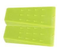LALAFINA 2pcs Logging Wedge Plastic Woodcutting Chock Green High Toughness Lightweight Prevents Tree from Pinching The Guide Bar for Outdoor Tree Felling