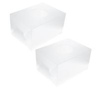 LALAFINA 2pcs Lottery Box Box Lid for Storage Bin for for Office Party Game Assemble Also As Storage for Home Use