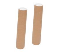 LALAFINA 2pcs Mailing Tubes Poster Storage Art Print Shipping Tubes for Packaging