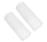 LALAFINA 2pcs Makeup Brush Organizer with Lid Desktop Cosmetic Storage Container for Women, Adjustable Dustproof Makeup Brush Holder Keeping Items Stand Straight for Vanity Or Desk