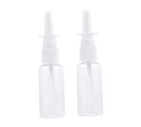 LALAFINA 2pcs Nasal Spray Bottle Small Plastic Container Nose Wash PET Spray Bottles Cleaning Supplies