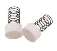 LALAFINA 2pcs One Way Check Valve Core for Piston Air Compressor Pump, Metal and Plastic Spring Plug, Quick and Easy Installation, Efficient Airflow Prevention, for Air Pump Repair