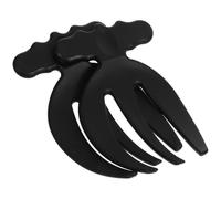 LALAFINA 2pcs Reusable Salad Claws with Three-Prong Design for Firm Grip Food Forks for Mixing Stirring and Serving Salads Comfortable Wide Handle Kitchen Utensils