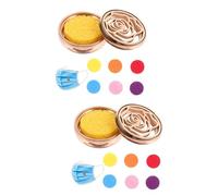 LALAFINA 2sets Perfume Atomizer Diffuser for Essential Oil Magnetic Scent Multi-function Diffuser