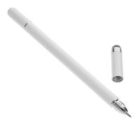 LALAFINA 3-in-1 Capacitive Stylus Pen for Touch Screens, Portable Tablet Writing Pen, Scratch-resistant Phone Stylus, White, Suitable for Smartphone and Tablet Users
