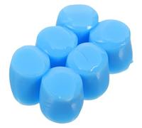 LALAFINA 3 Pairs Silicone for Swimming and Sleeping, Noise Reducing Soft, Comfortable Waterproof for Work and Rest, Blue Random Color
