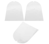 LALAFINA 3 Pcs Waterproof PVC Doll Dust Covers with High Transparency, Umbrella Cover Shape Protective Sleeves for Doll Storage and Display