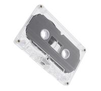 LALAFINA 30-Minute Blank Cassette Tape for DIY Projects Hard Case Retro Party Favors Crafting and Decoration