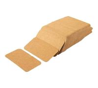 LALAFINA 300pcs Kraft Paper Note Cards Blank Kraft Card Stock for Note Taking and Lists, Lightweight Memory Flashcards for School and Travel Use