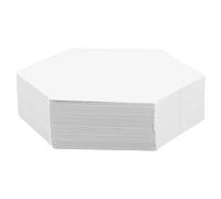 LALAFINA 300pcs Paper Piecing Quilting Templates for DIY Patchwork Sewing White Paper Material, Not Easy to Deform or Break, for Hand Sewing and Crafting Accessories