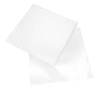 LALAFINA 30pcs Plastic Vinyl Record Outer Sleeves with Adhesive Seal Sturdy Vinyl Record Protection Covers Not Easy to Wear Or Tear and Preservation