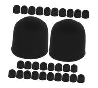 LALAFINA 30pcs Replacement Stylus Rubber Tips for Touch Screen Devices Silicone Nibs for Tablets Smartphones Easy to Replace Disc Tip Covers with Secure Suction Feature