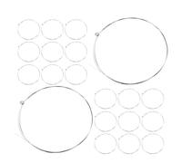 LALAFINA 30pcs Stainless Steel Acoustic Guitar Strings High E-1st String for Folk Guitar, Fit Original Bridges and Tuning Pegs, Reducing Discomfort, for Studio Recording and Daily Practice