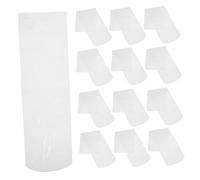 LALAFINA 30pcs Transparent Shrink Wrap Bags for Remote Controls Dustproof Covers for Tv Air Conditioner Electronic Devices Easy Application Heat Shrink Film