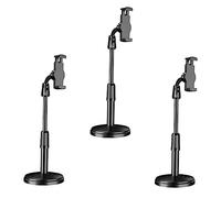 LALAFINA 3pcs Adjustable Multi Angle Mobile Phone Stand Versatile Desktop Phone Holder for Office Bedroom Study Room Lightweight Portable Cellphone Support for All Viewing Angles