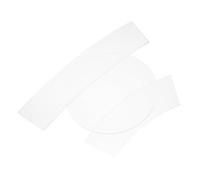 LALAFINA 3pcs Clear Acrylic Quilting Ruler Bucket Hat Sewing Patchwork Templates Quilting Craft Tools for DIY Patchwork Professional Quilting Applications