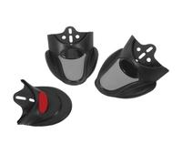LALAFINA 3pcs Electric Bike Mud Guards Front and Rear Fender, Rubber Fish Tail Mudguard for Ebike and Electric Scooter, Lightweight and Sturdy Wheel Protector for Outdoor Riding and City