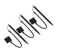 LALAFINA 3pcs Metal Resistive Screen Stylus Pen Set with Lanyard for Navigation Systems Pos Machines and Gaming Devices Precision Touch Control for Enhanced Accuracy