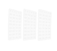 LALAFINA 3pcs Miniature Silicone Brick Mold Realistic Brick Patterns for DIY Dollhouse Sand Table and Mini Garden Projects Durable Flexible Molds for Crafting Unique Architectural Models