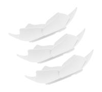 LALAFINA 3pcs Silicone Soap Dish Set for Bathroom and Kitchen Sink, Lotus Flower Shaped with Draining Tray, Sturdy and Versatile Placement, Minimalist Stylish Soap Holder for Family Use