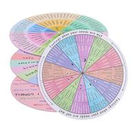 LALAFINA 4 Pcs Emotional Wheel Refrigerator Magnet Feelings Wheel Magnet Magnets for Refrigerator Magnet for Refrigerator Magnets for Fridge Feelings Chart Fridge Magnets Magnet for Fridge