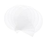 LALAFINA 40pcs Clam Shell CD Case Transparent DVD Storage Box for Compact Disc Protection Lightweight and Portable Media Holder for Organizing Bags