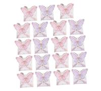 LALAFINA 48pcs Butterfly Paper Candy Boxes for Wedding Favors and Birthday Treats Reusable Decorative Gift Containers Made From Paper Compact Lightweight Design for Party Chocolates and