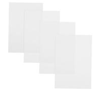 LALAFINA 4pcs Cleaning Card for Atm Credit Card Scanner Check Reader Maintenance Efficient Dust Oil Removal for Financial Offices Currency Counters