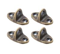 LALAFINA 4pcs Copper Window Hook Base for Hanging Lights Windproof Retro Style Hooks with Convenient Installation for Garden and Christmas Window Lights