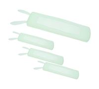 LALAFINA 4pcs Light Green Silicone Remote Cover for Tv and Air Conditioner Remote Controls, Glowing in The Dark with Easy Installation, Cute Rabbit Ear Design for Home and Living Room Use