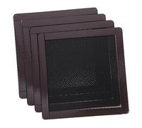 LALAFINA 4pcs Magnetic Frame Dust Filter Screen Computer Fan Mesh Dustproof Cover for Case Cooler Vent Easy Install Detachable Magnetic Dustproof Net for PC Fans