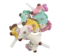 LALAFINA 4pcs Mobile Phone Dust and Water Plug Cute Plastic Phone Jack Plug Covers for Earphone and Microphone Port Device Dust Cover for Headphone Jack