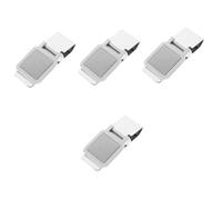 LALAFINA 4pcs Money Clip Practical Portable Cash Holder for Office Use and Stylish Design Multi-Function Clip for Storing and Notes Wear-Resistant and Convenient
