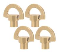 LALAFINA 4pcs Music Box Winding Key Music Box Handles Golden Iron Smooth Operation Creative Style