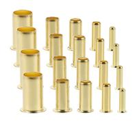 LALAFINA 50pcs Copper Basket Coiling Supplies Pine Needle Gauge Tool for Arts Crafting and DIY Projects Enhanced Creativity Easy to Clean