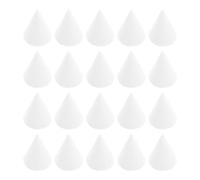 LALAFINA 50Pcs Reusable Alumina Ceramic Kiln Support Nails Cone-Shaped Refractory Firing Tools for Pottery Kiln Clay Art Industrial Use