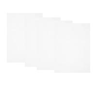 LALAFINA 5pcs Shredder Oil Paper Lubricating Papers Stress on Gears Run Smoother White Sheets for Office Buildings Commercial Shredder