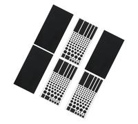 LALAFINA 6 Sheets Sun Protection Stickers for LED Light Light Blocking Stickers Self-adhesive Dimming Sheets for Travel Use Routers and Electronics