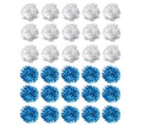 LALAFINA 60pcs Cat Ball Tinsel Balls 5cm Glitter Paper Interactive Self-play Set for Cats, Reduces Boredom and Scratching Furniture, Leaving Home Random Color
