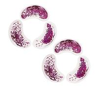 LALAFINA 6pcs Eye Care Ice Pack u Shaped Gel Cooling Eye Patches and Dark Circles Products