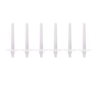 LALAFINA 6pcs Plastic Sewing Machine Bobbin Stand Spool Pins for Singer Brother Compatible Bobbin Winder Spool Holder Accessories for Home Sewing Use