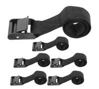 LALAFINA 6pcs Reusable Adjustable Patio Umbrella Straps with Pp Buckles for Portable Parasol and Beach Umbrella Large Outdoor Fixing Straps for Beaches and Pre-marriage Events