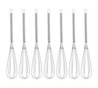 LALAFINA 7pcs Stainless Steel Hair Coloring Stirrer Set Hair Dye Mixing Tools for Salon and Home Use and Tint Application
