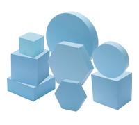 LALAFINA 8pcs Photography Props Cubes Cube Photo Props Background for Jewelry Product Photography Photoshoot Style