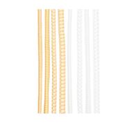 LALAFINA 8pcs Plastic Ring Size Adjuster for Men and Women Comfortable to Wear Ring Spacer and Everyday Use