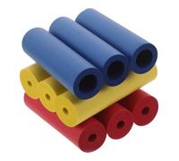 LALAFINA 9pcs Foam Grip Tubing for Utensils and Tools Sponge Material and Arc Shape, Self Adaptive Built up Aid Providing Anti-Slip Grip Stability for Elderly and Disabled Users