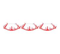 LALAFINA 9pcs Halloween Dripping Blood Necklace Realistic Simulation Bloodstain Choker for Costume Party Red Horror Accessory for Halloween Scene and Gothic Cosplay