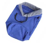 LALAFINA Absorbent Blue Flannel Pet Towel Pouch for Hamster and Small Pets as A Bath Drying Towel Or Blanket in A Kennel